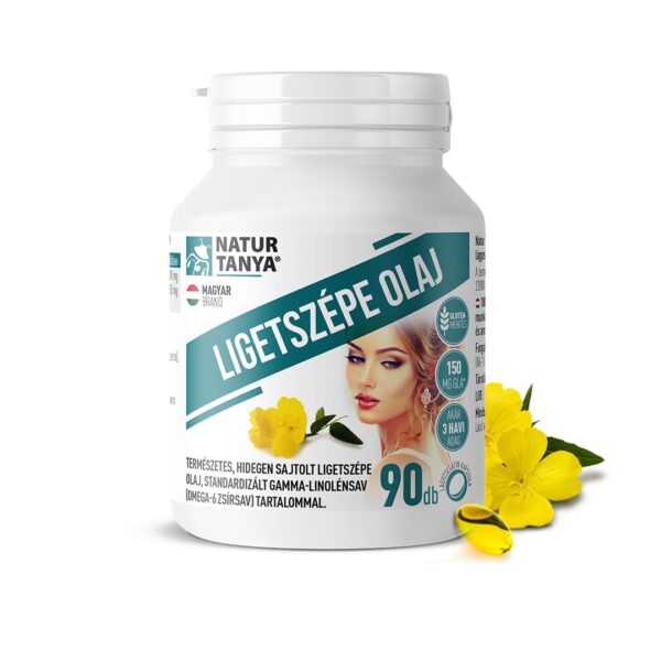Natur Tanya® Standardizált ligetszépe olaj kapszula.